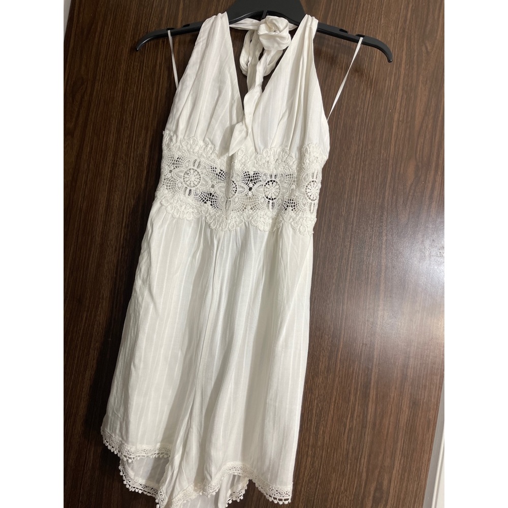 White romper